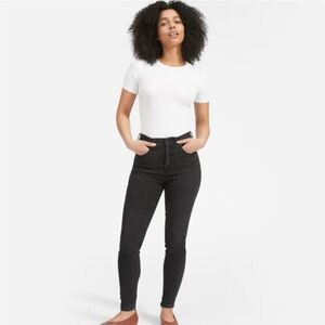 Everlane The High Rise Skinny Button Fly Jeans